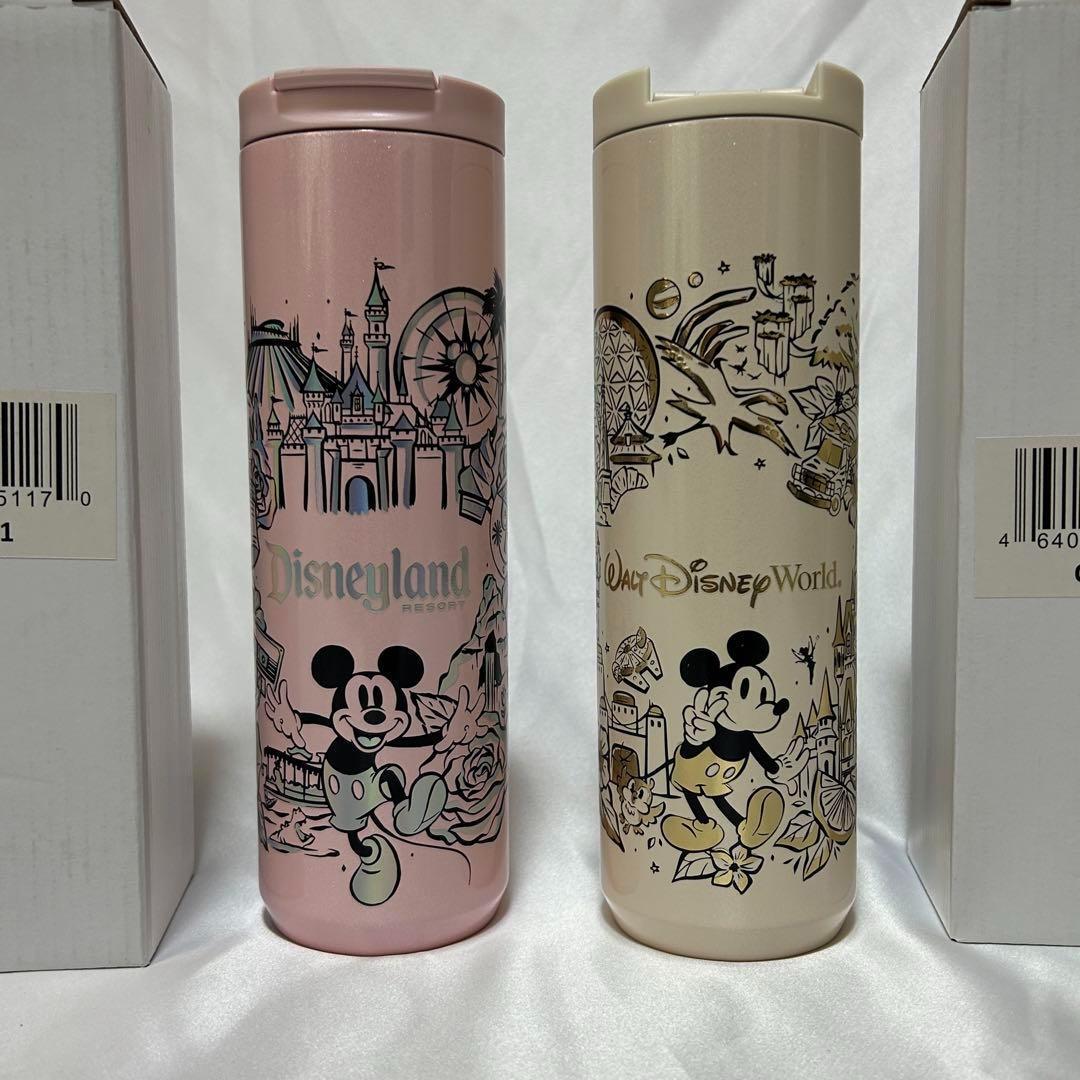 Disney ディズニーランド スターバックス ステンレスボトル ２点セット
