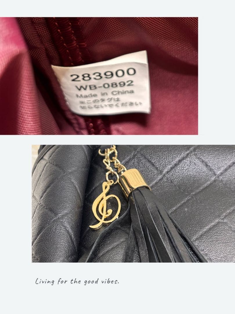 くぅ様向け【未使用級】スワニー　ダイヤキルト型押し　キャリートート