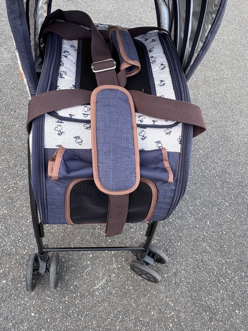 ペットパラダイス　3WAYペットカート　スヌーピー柄