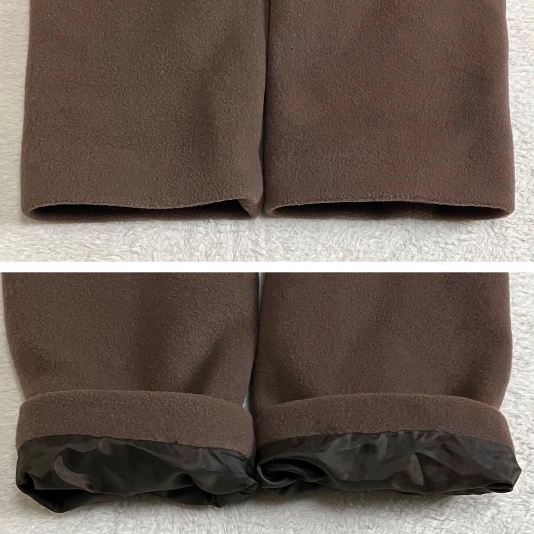 CACHEC カシェック　ショールカラーガウンコート　ブラウン　中村麻美　日本製