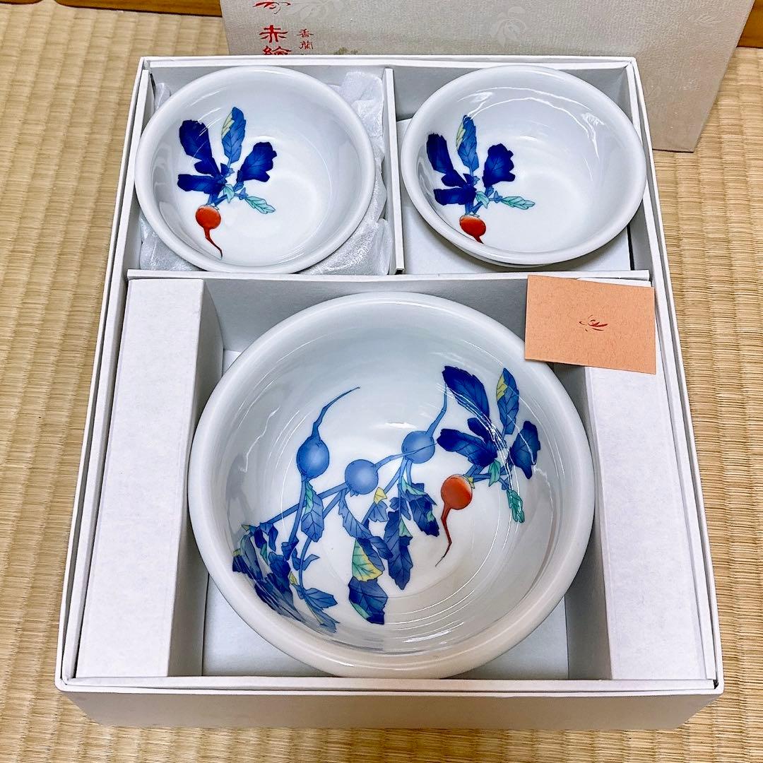 718香蘭社赤檜町工房 かぶら サラダセット パーティーセット 碗セットまとめ