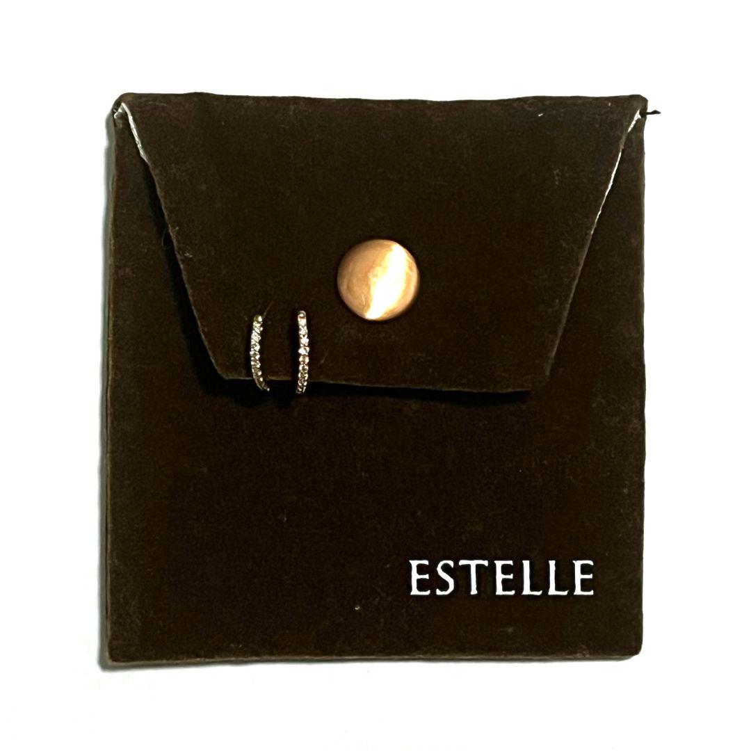 さ*ら様 K10PG　ダイヤモンドピアス　フープタイプ　エステール