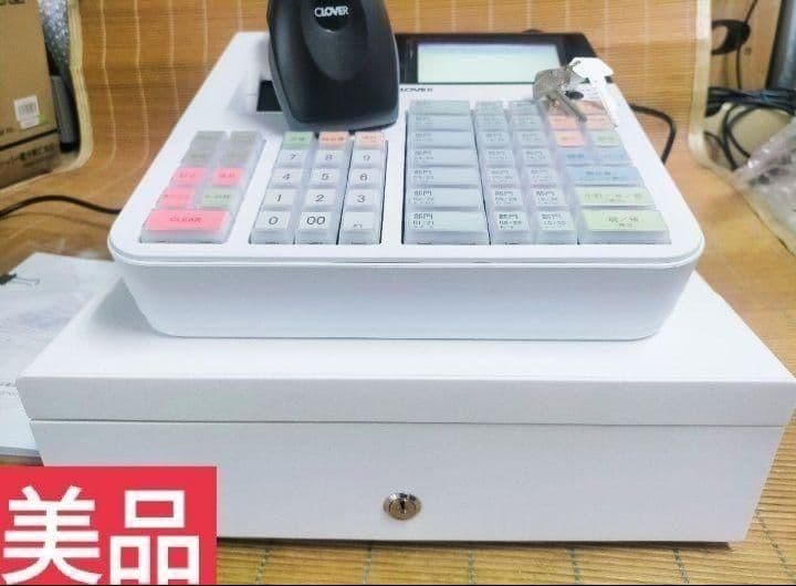 クローバーレジスター　JET-670上位スキャナ付き　PC連携　271120