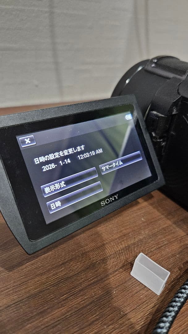 SONY 4K ビデオカメラ本体　FDR-AX55 訳あり