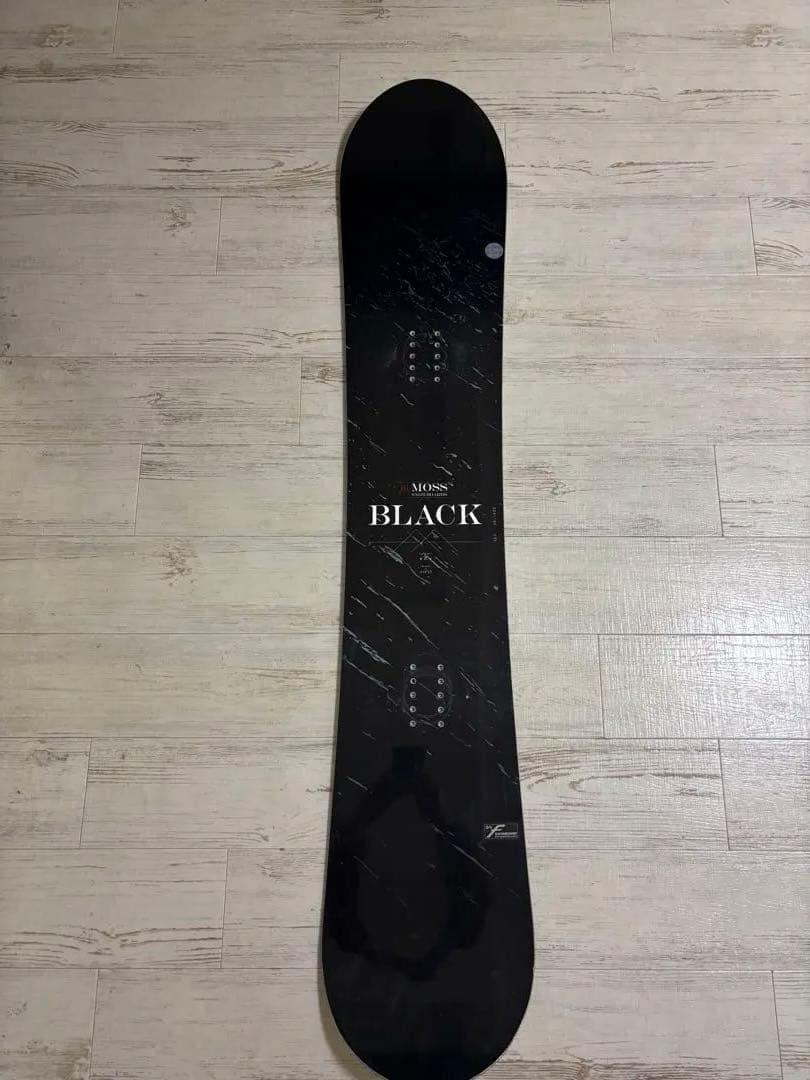 スノーボード 24-25 moss BLACK 153.5cm