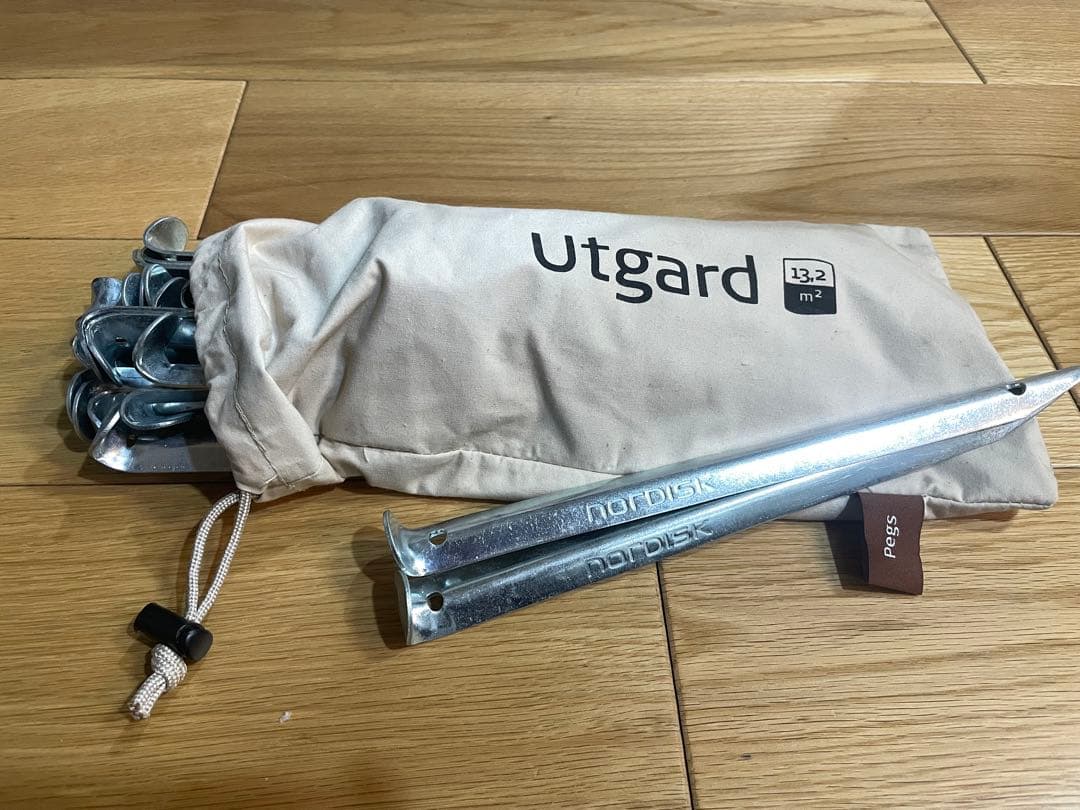 フロアセット ノルディスク ウトガルド13.2 NORDISK テーブル他おまけ
