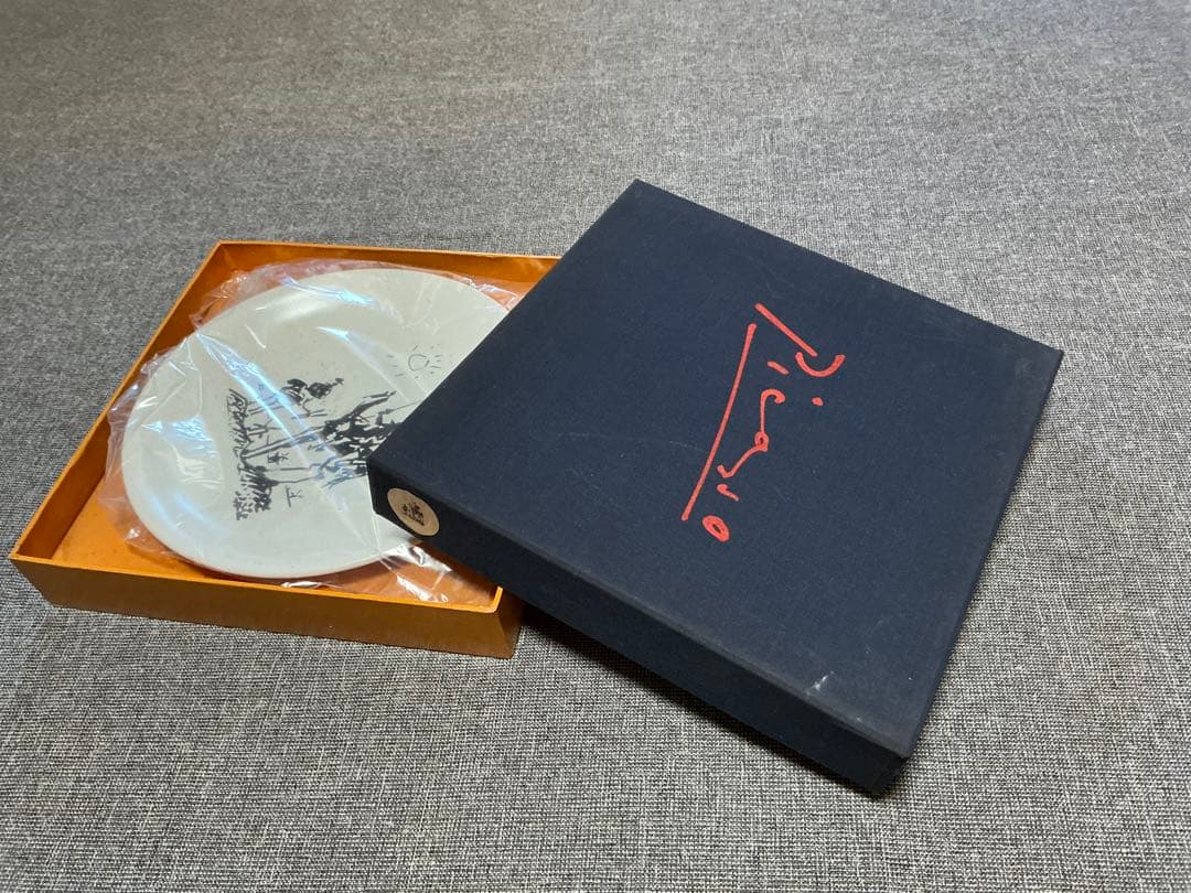 ピカソ絵皿 4枚 24cm