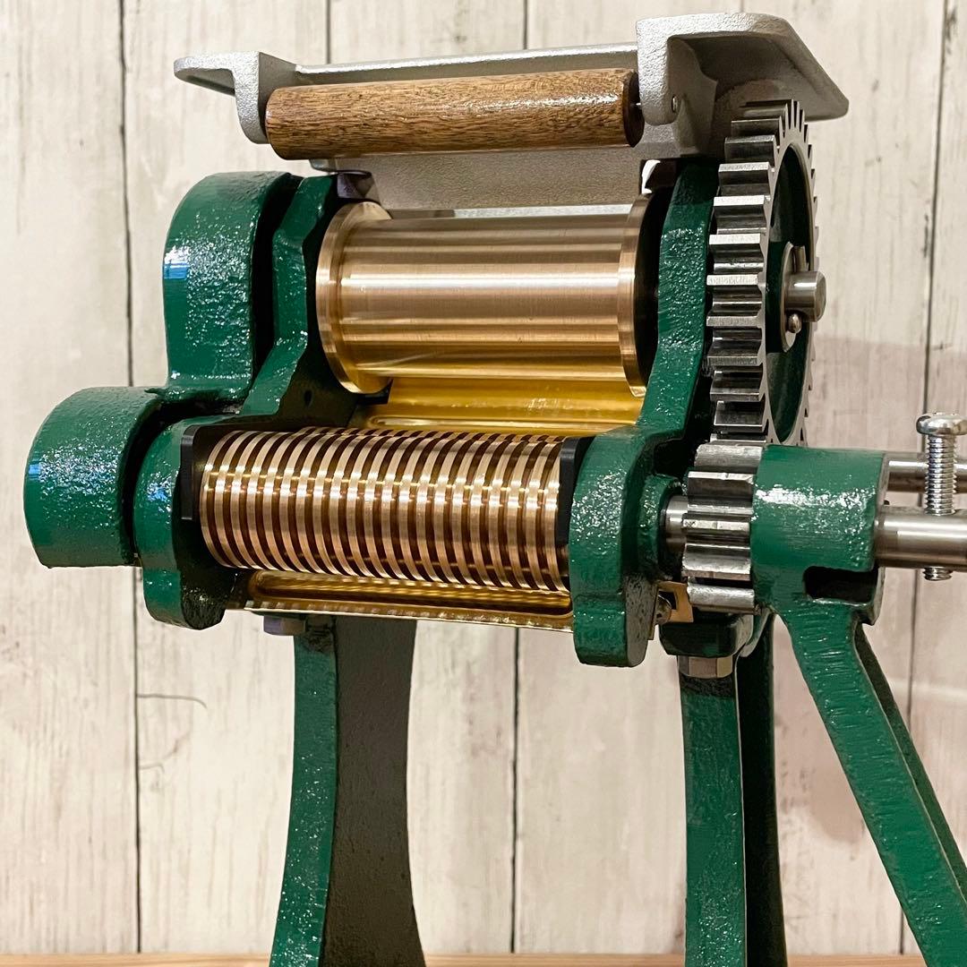 小野式製麺機 両刃【251010】説明書コピー.トラブル予防ガイド.麺帯ハンガー