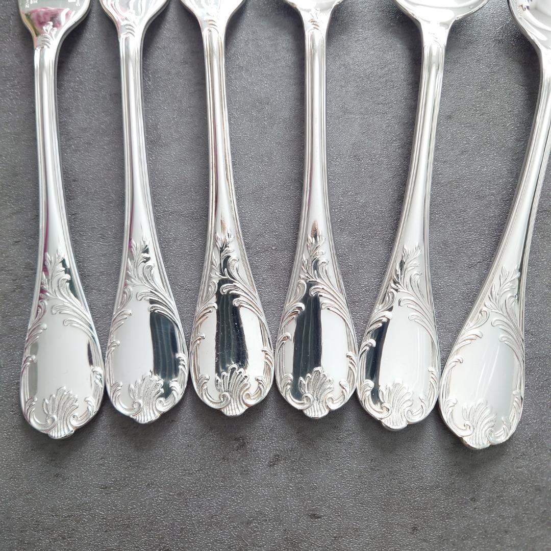 希少 美品 クリストフル マルリー スタンダード フォーク スプーン 6点