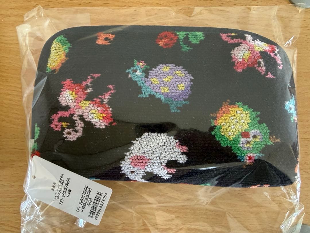 FEILER フェイラー×神崎恵 ファンキーフォーチュン 便利ポーチ ネイビー