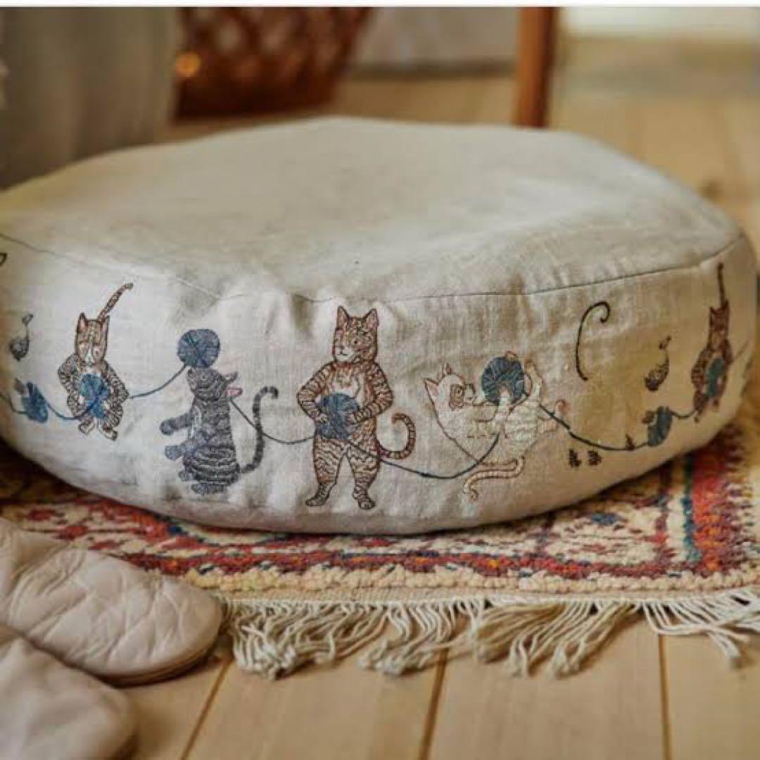 オルネコCoral & Tusk × Orneko ネコベッドラウンドクッション