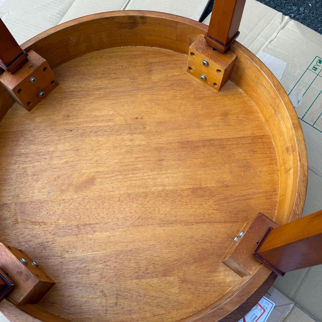 カリモク Domani ドマーニ クイーンズライフ サイドテーブル アンティーク