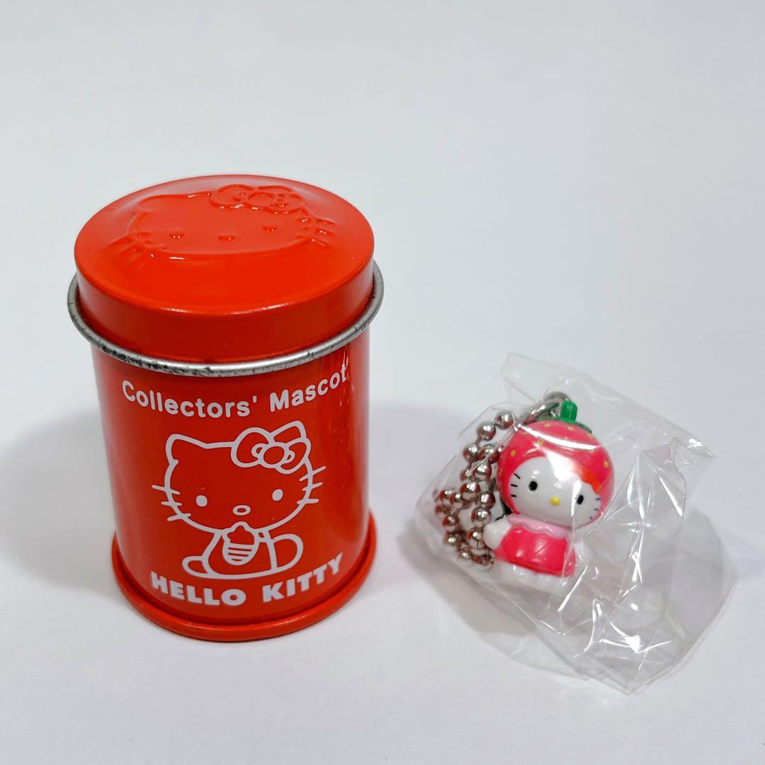 ハローキティ　コレクターズマスコット　変身シリーズイチゴキティ　サンリオ