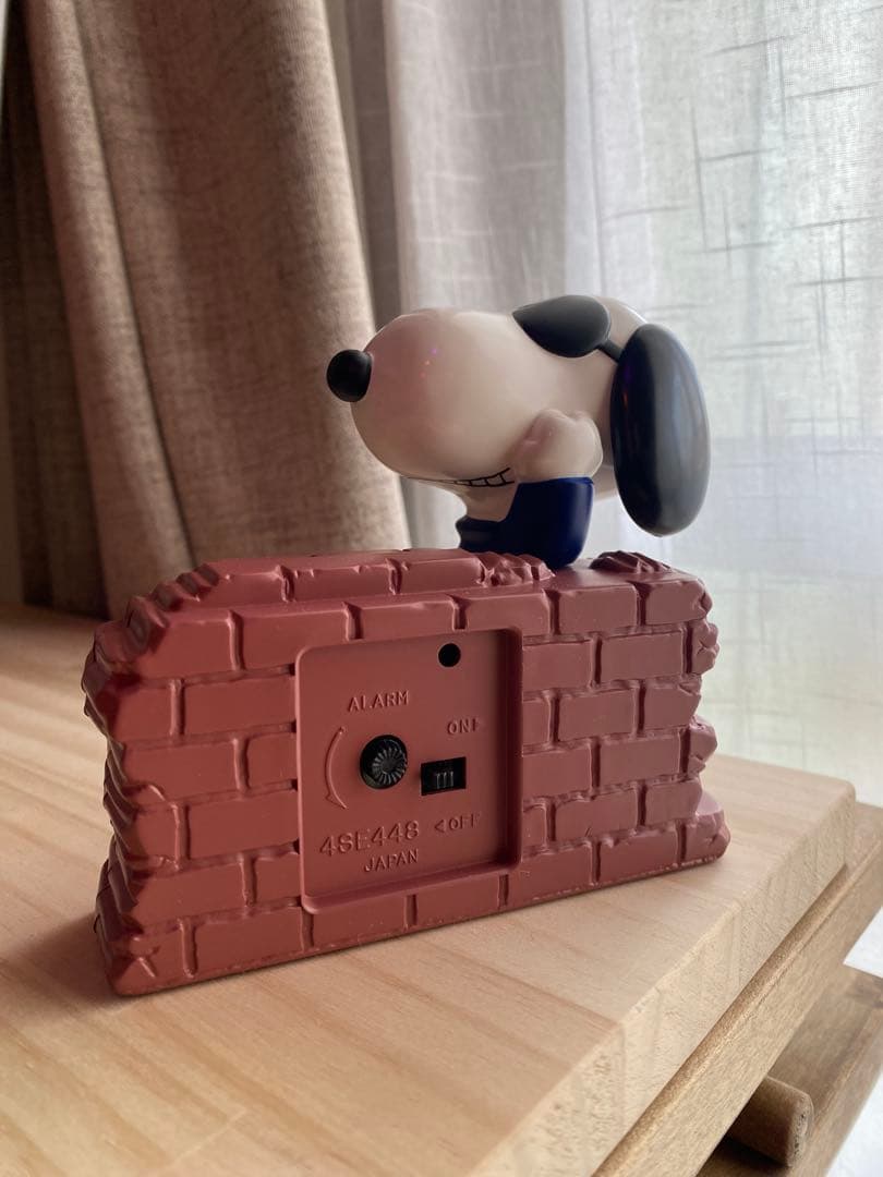 希少 CITIZEN スヌーピー ジョー・クール 目覚まし時計 90年代 未使用