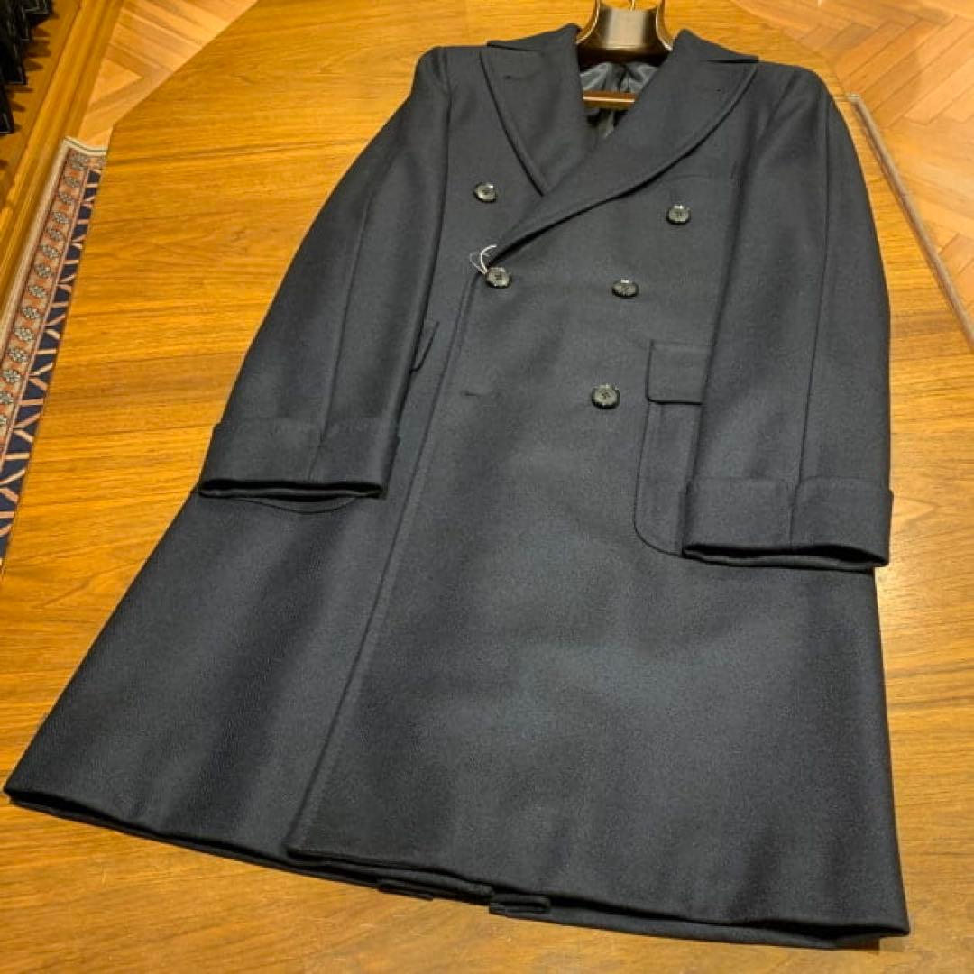 CARUSO別注ダブルブレストコート