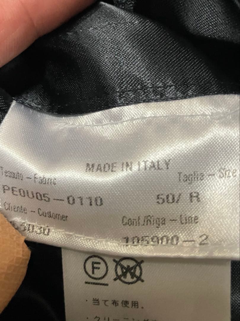 CARUSO別注ダブルブレストコート