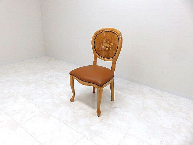 ア*カ様 イタリア クラシックスタイル 象嵌細工チェア　サイドチェア/ダイニング