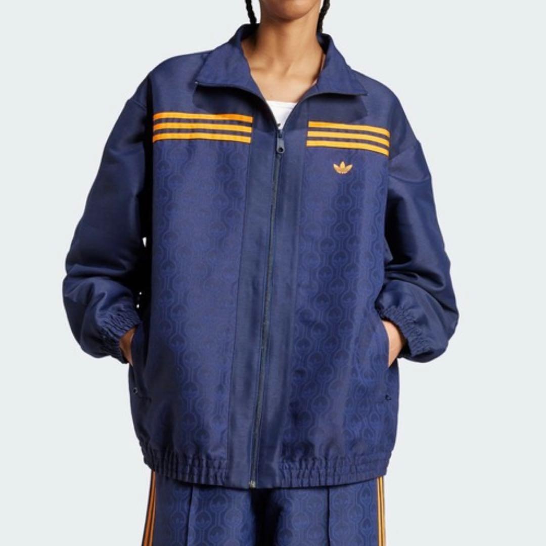 【新品未開封】アディダスオリジナルス　モノグラムジャケット 70s 総柄