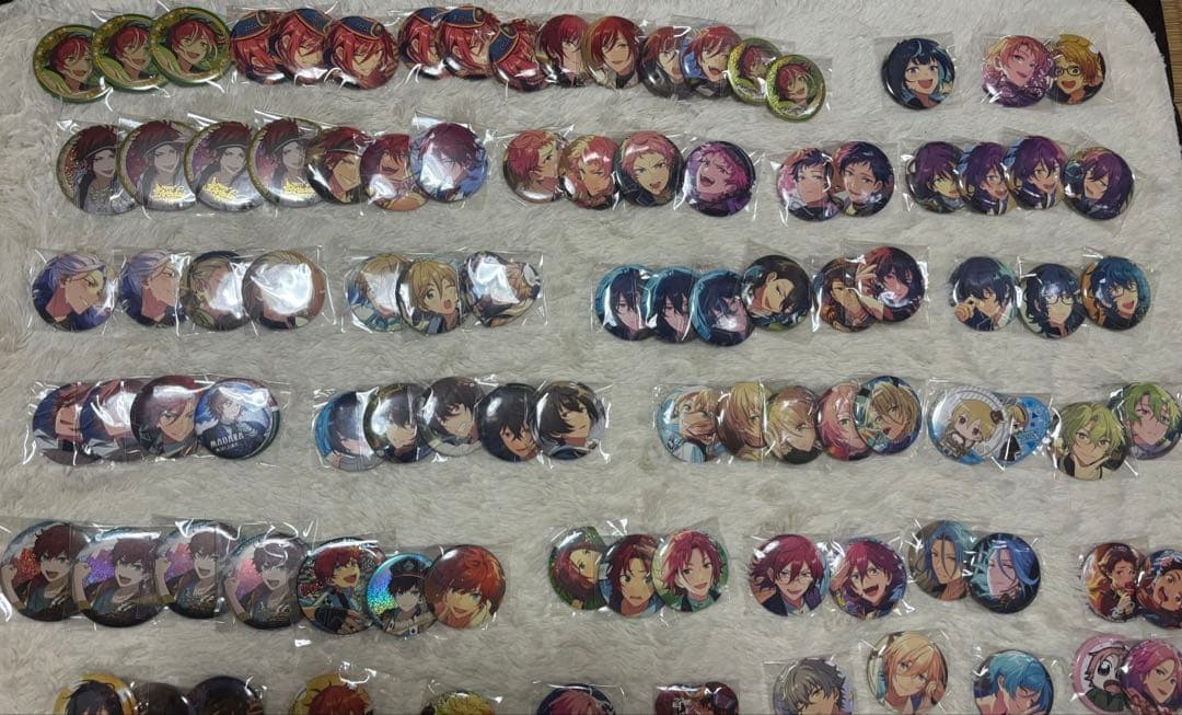 x*i様 【ビジュアルバスタオル付き】あんスタ あんさんぶるスターズ 缶バッジ