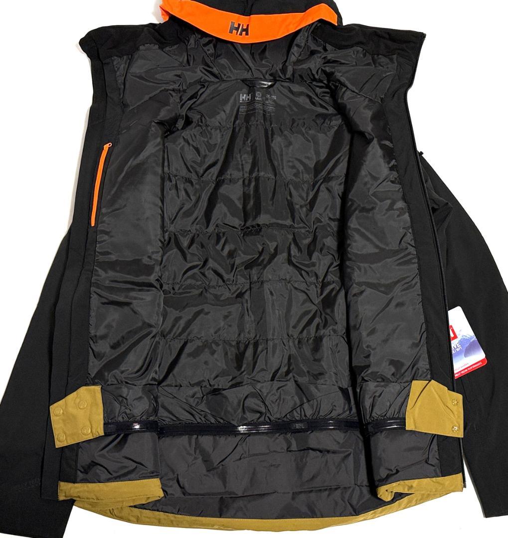 新品 ヘリーハンセン パウダーフェイス スノージャケット US:XXL