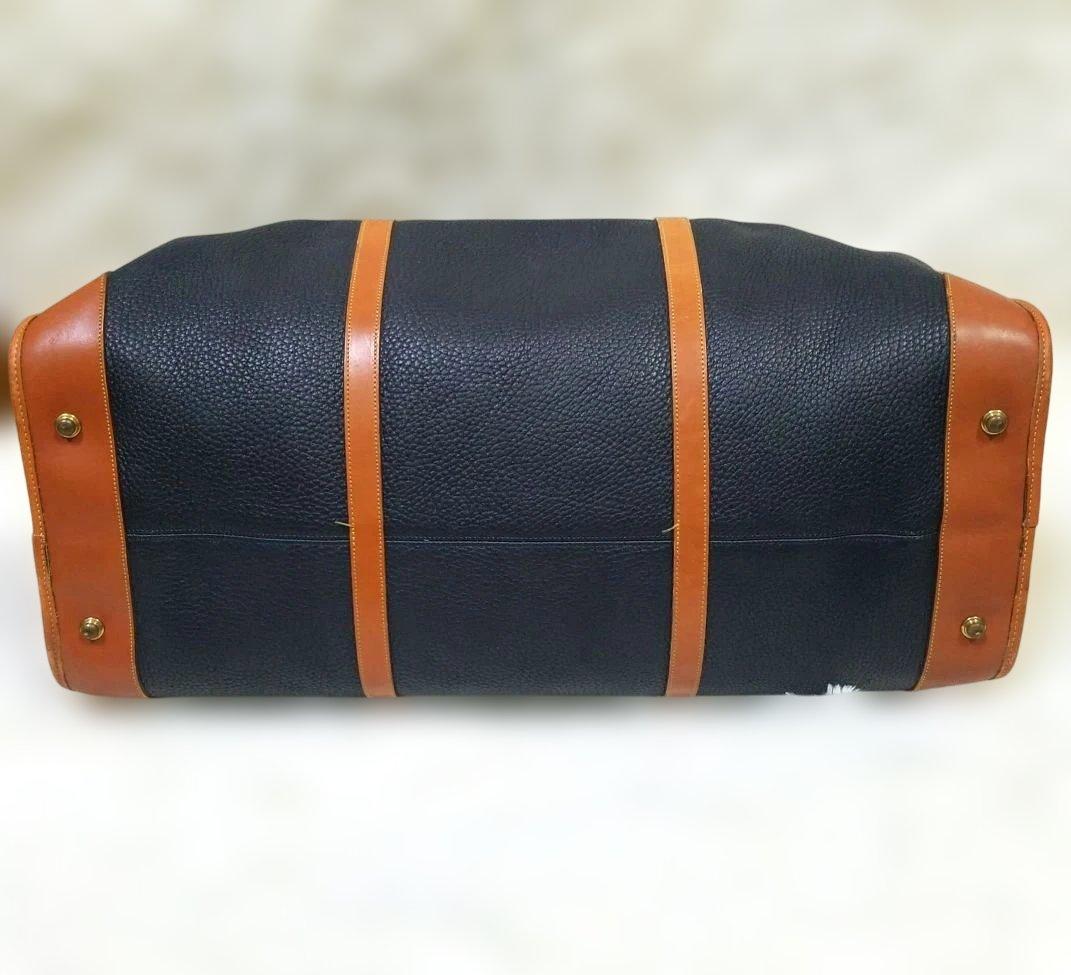 【美品・USA製】DOONEY＆BOURKE ボストンバッグ 2way シボ革