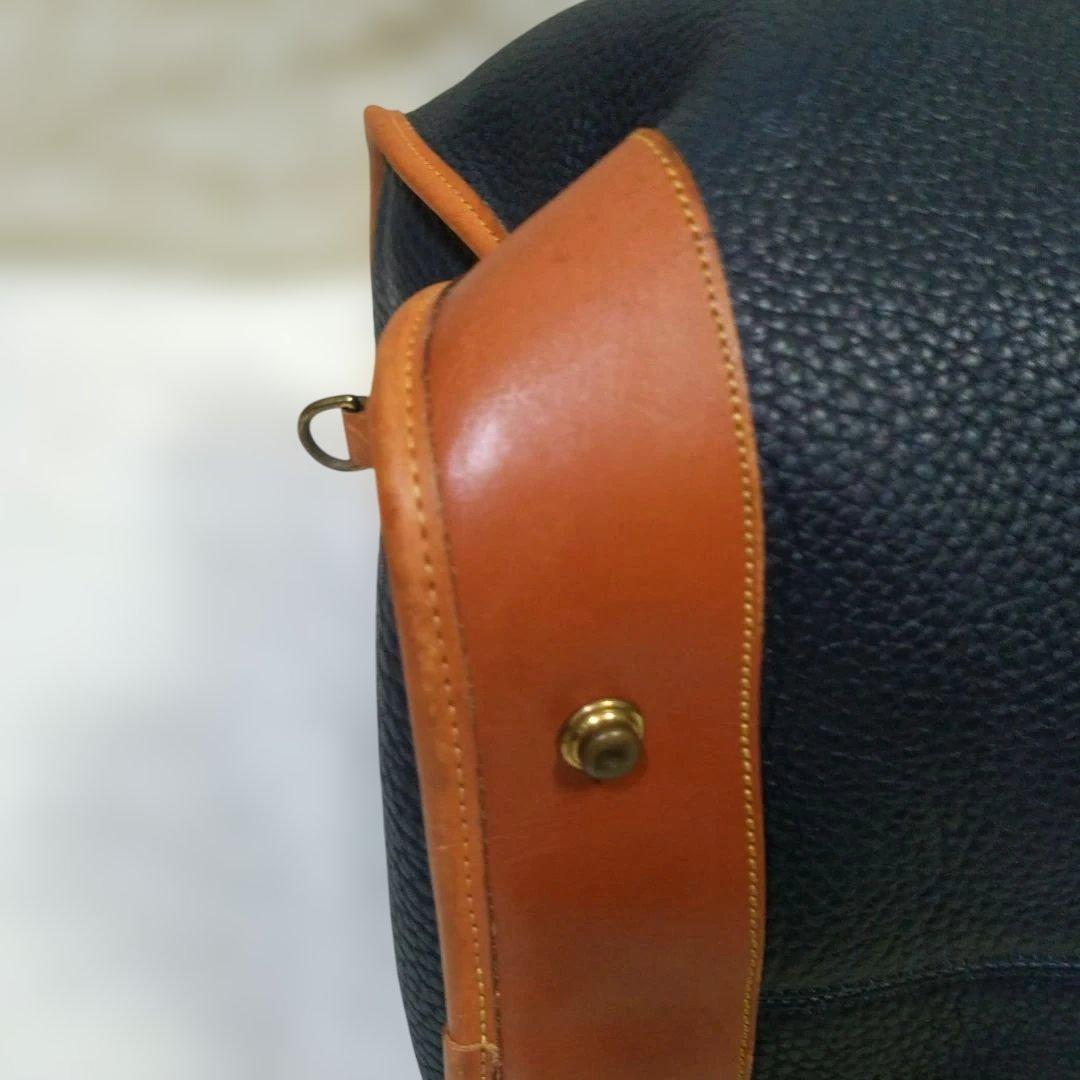 【美品・USA製】DOONEY＆BOURKE ボストンバッグ 2way シボ革