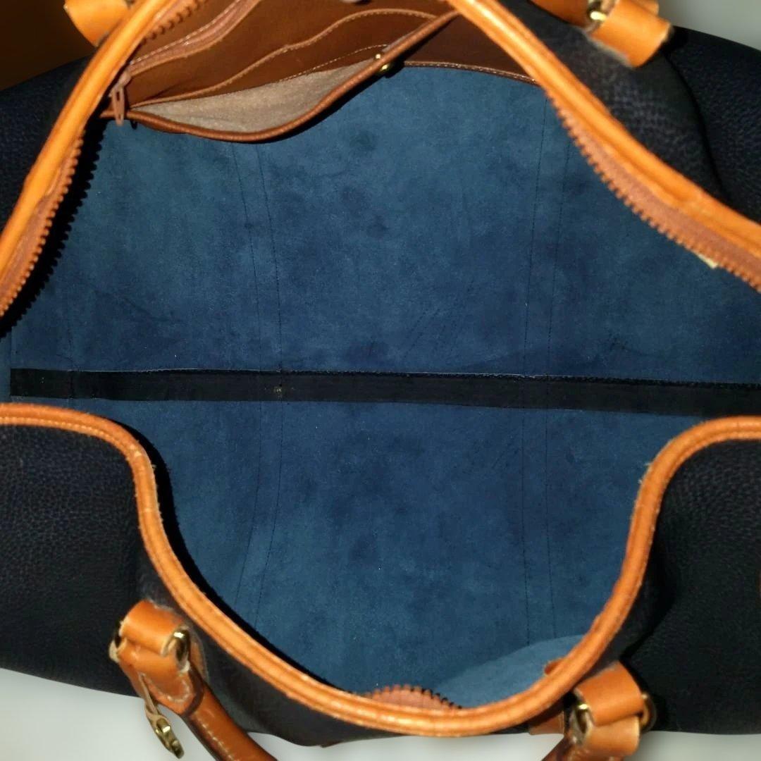 【美品・USA製】DOONEY＆BOURKE ボストンバッグ 2way シボ革