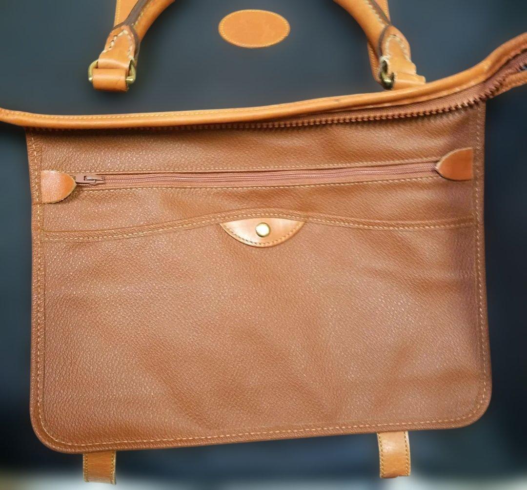 【美品・USA製】DOONEY＆BOURKE ボストンバッグ 2way シボ革