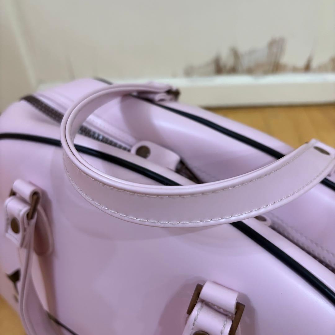 ☆ von dutch ☆ボンダッチ ボストンバッグ　ピンク　Y2K