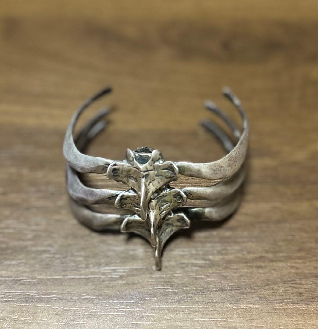 シルバー925 バングル silver925 骨 肋骨 アーカイブ