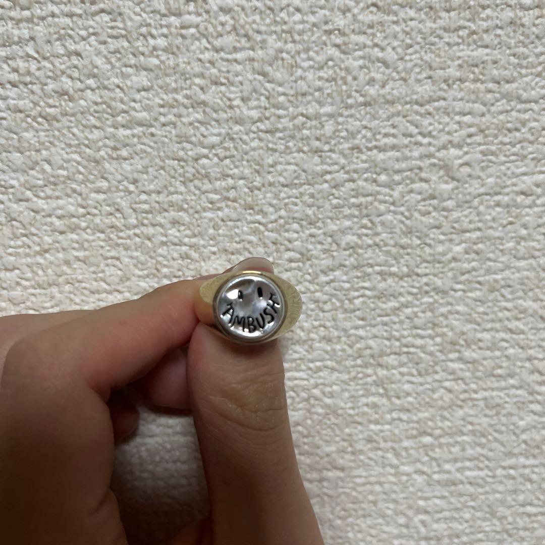 SYOON VERBAL シルバー925 リング Sサイズ　ambush