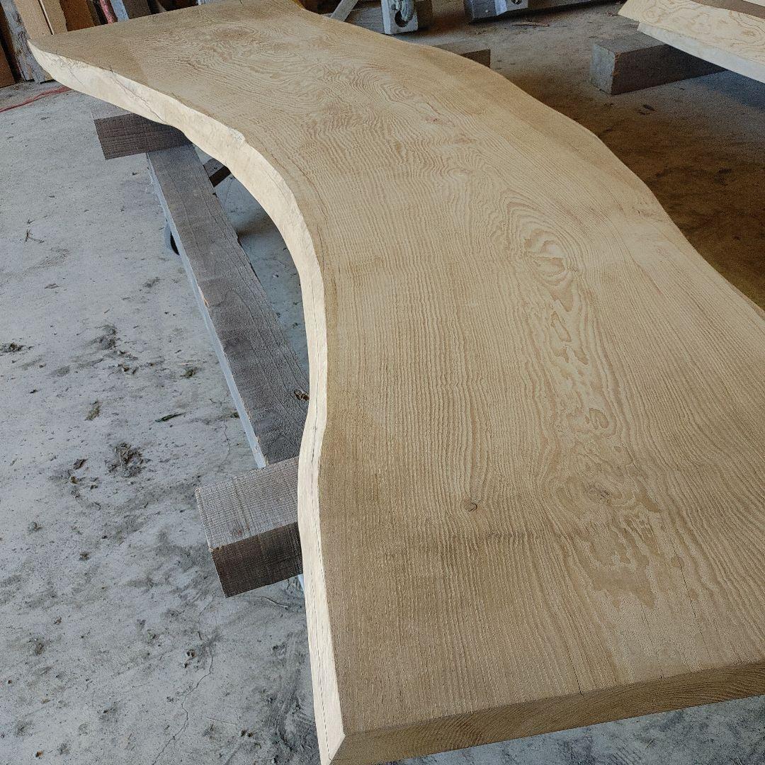 送料込み　一枚板　クリ　栗　無垢材　天板　テーブルカウンター看板 DIY番号11