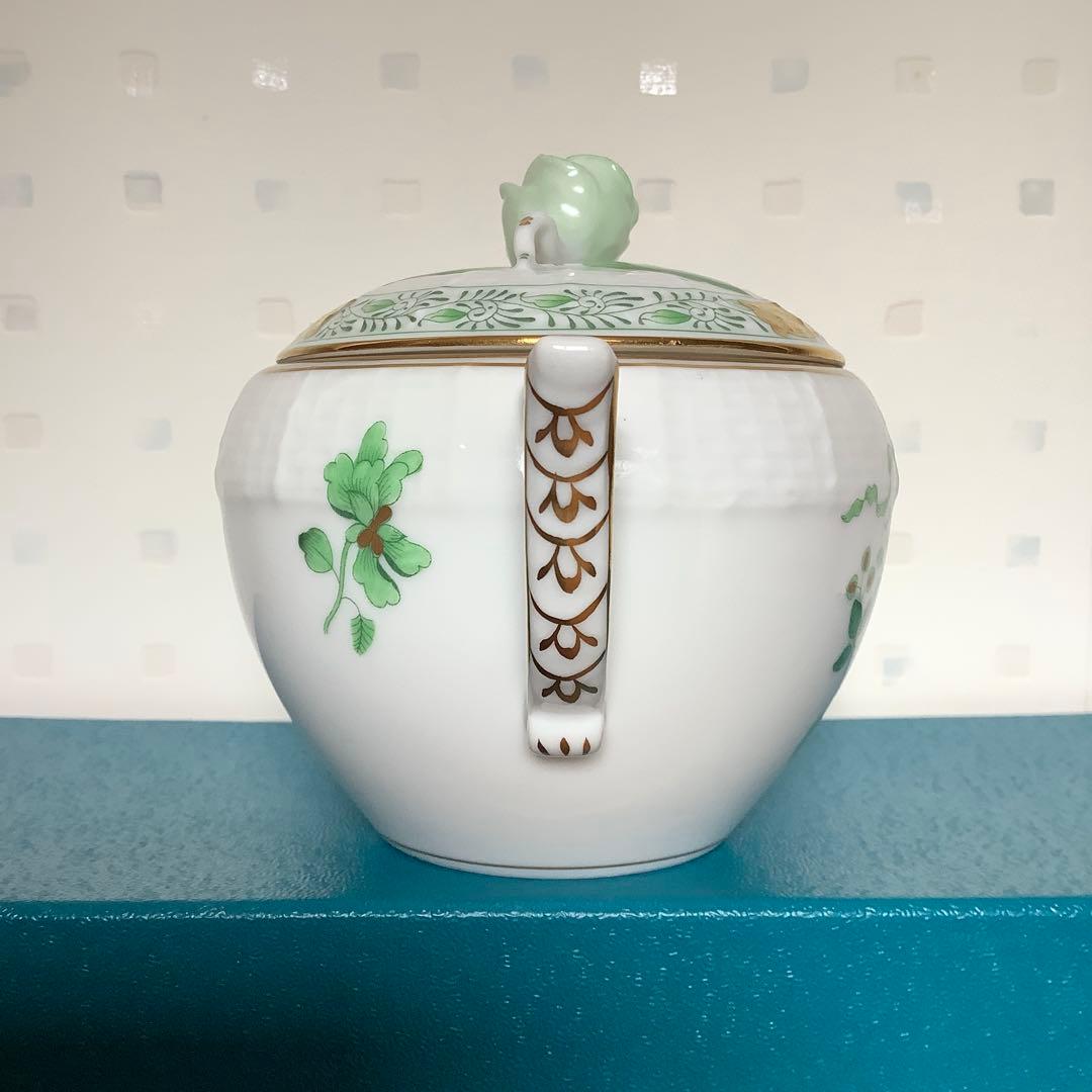 和泉商店さま専用4/25 ヘレンド[清の花籠]シュガーポット/クリーマーセット