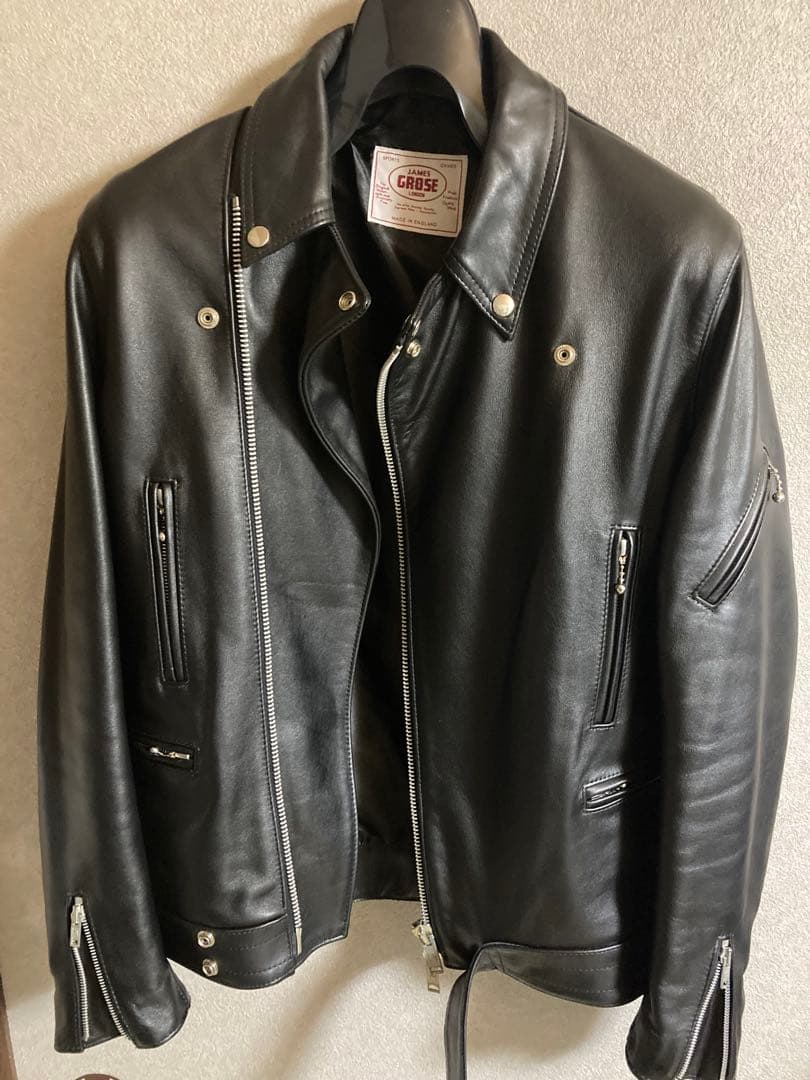 JAMES GROSE マニラジャケット　カウレザー