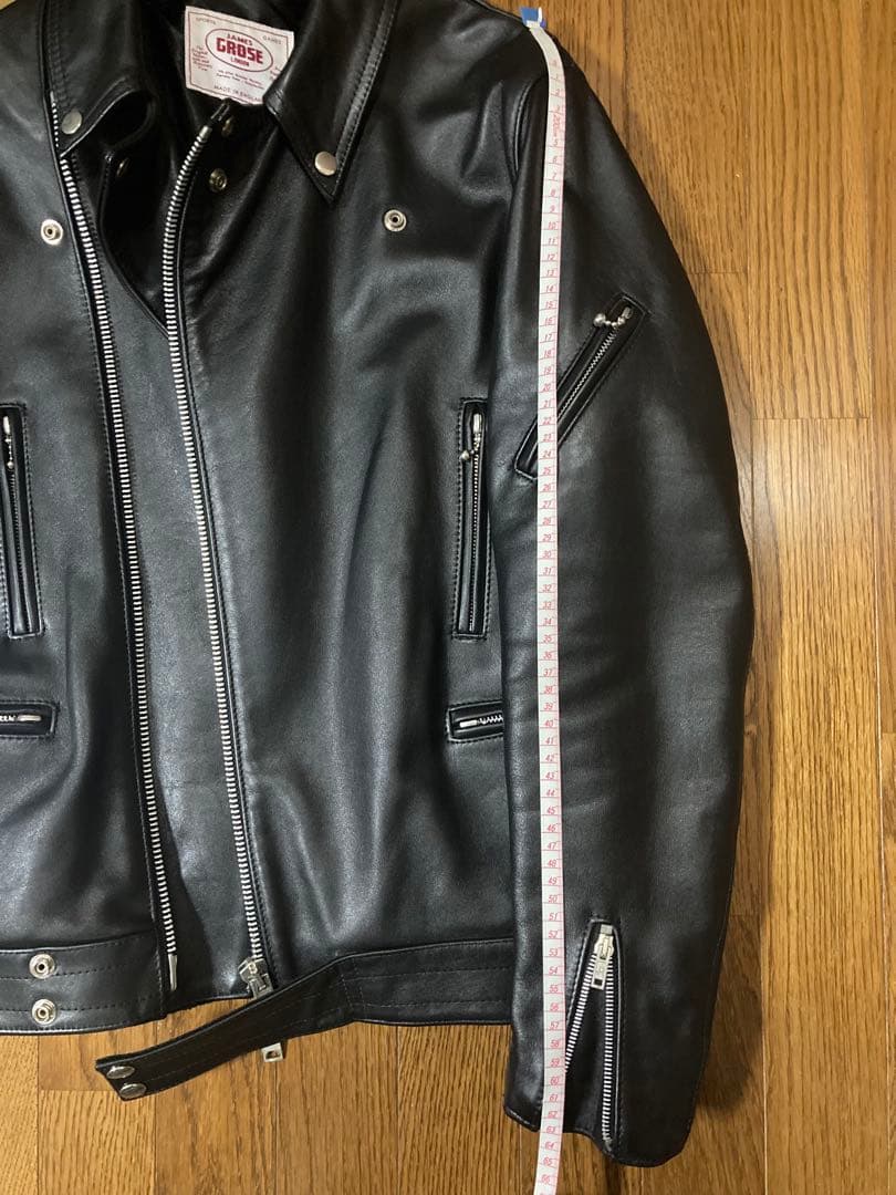 JAMES GROSE マニラジャケット　カウレザー