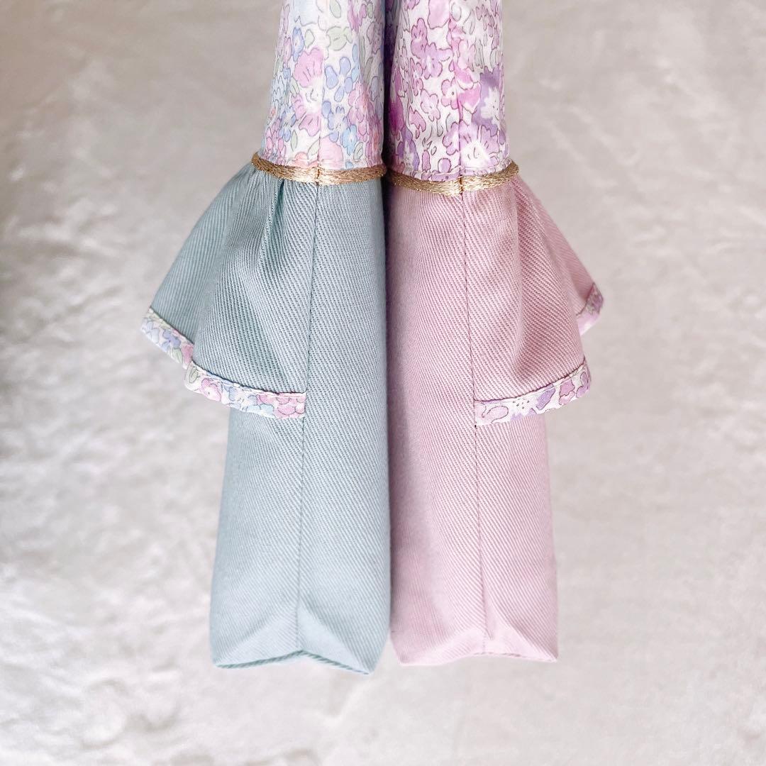 〈38〉mint様　リバティ キラキラミシェル レッスンバッグ 上履き袋