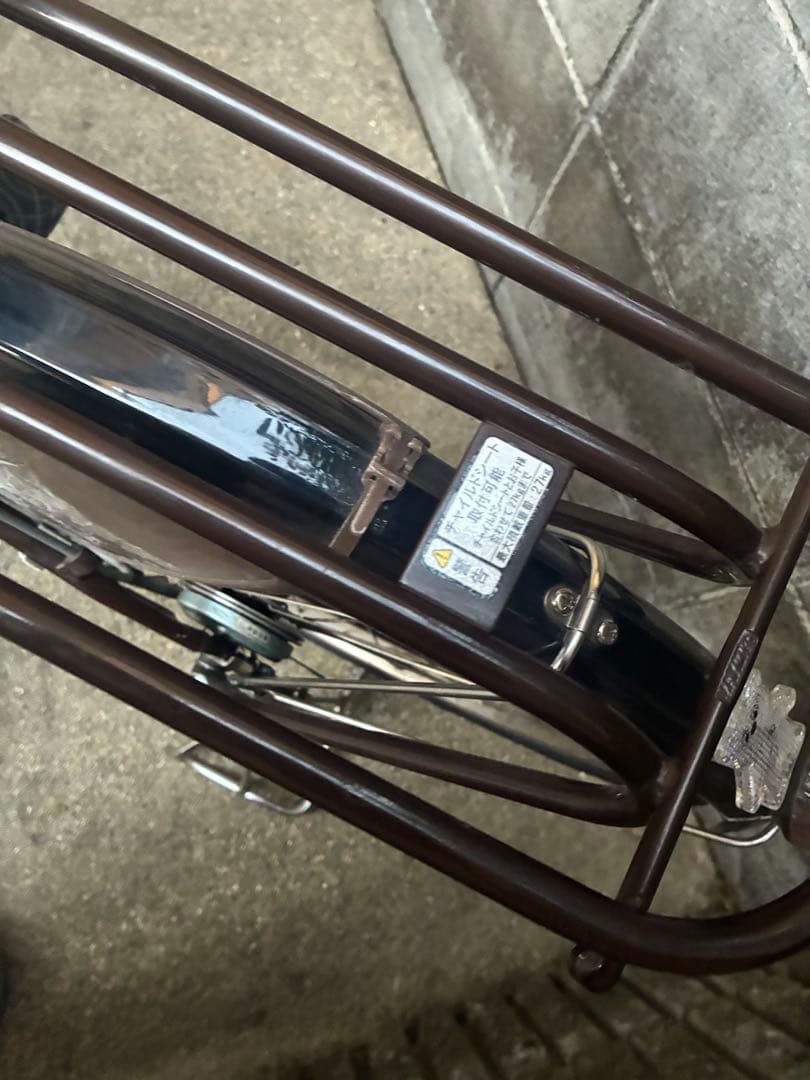 引き取り希望 YAMAHA Assista 電動アシスト自転車 前カゴ付き26