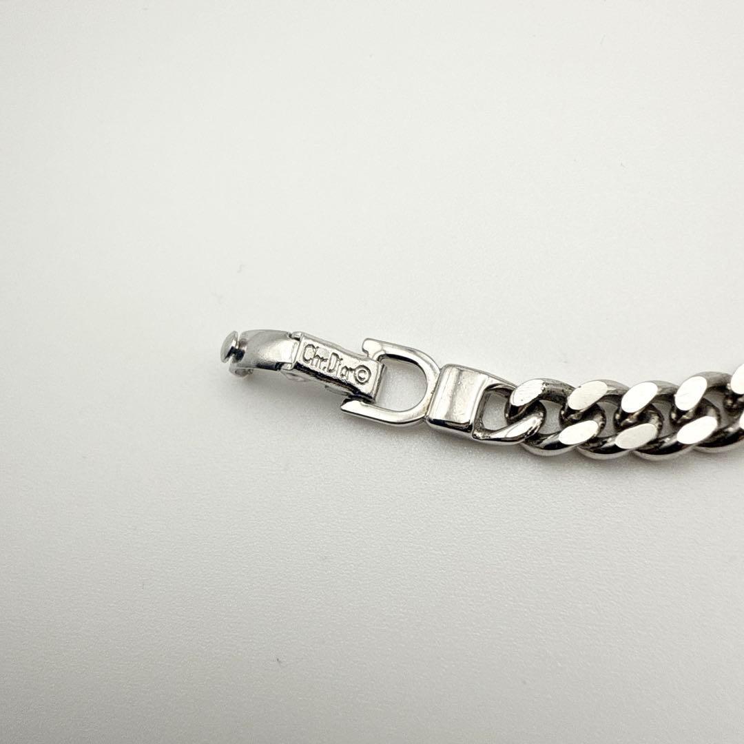 2875　美品✨　Dior　ブレスレット　シルバー　CD ロゴ　刻印
