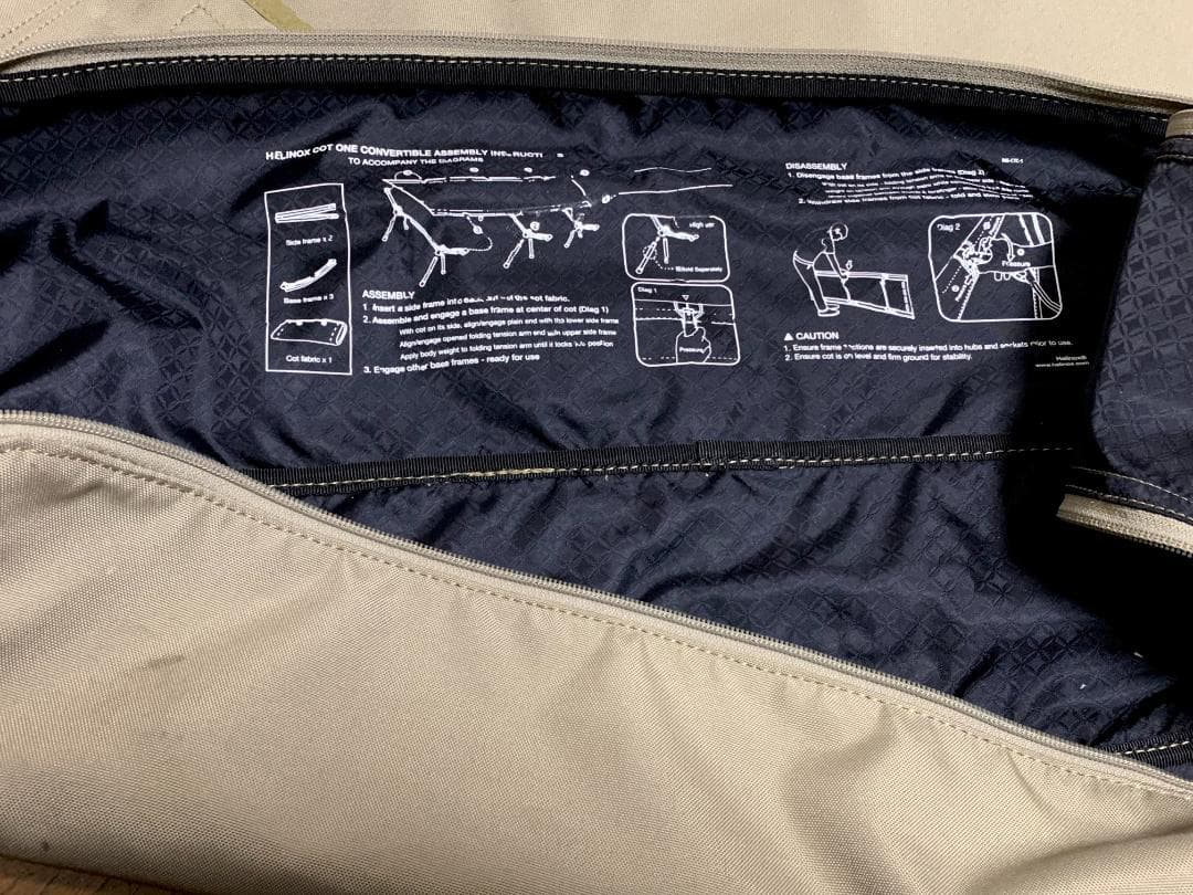 NEIGHBORHOOD×HELINOX コット高さ ハイロー 2way 仕様