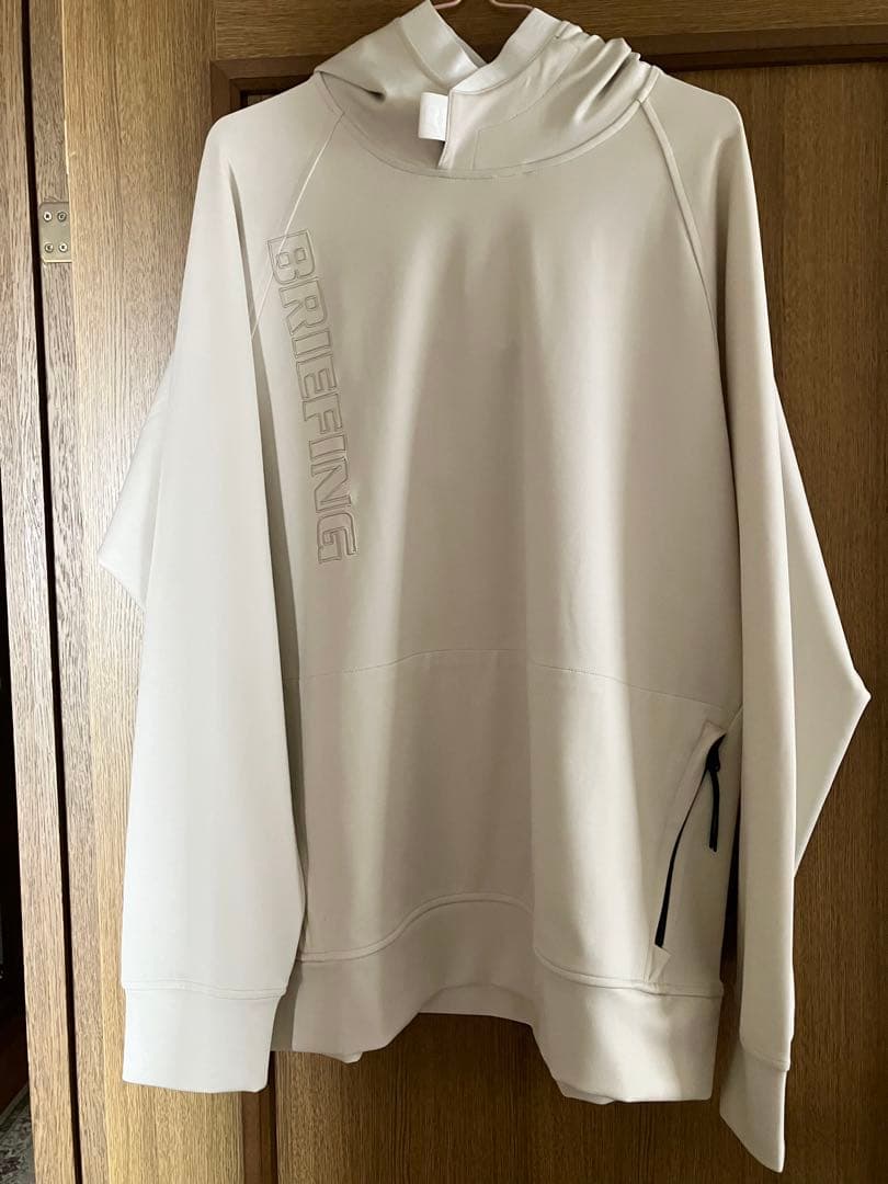 BRIEFING パーカー オフホワイト