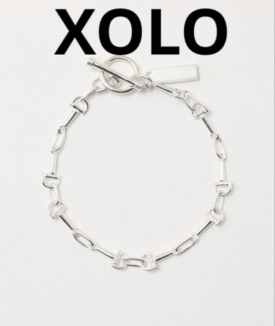 XOLO ホース ビット リンク ブレスレット　ショロ　シルバー925
