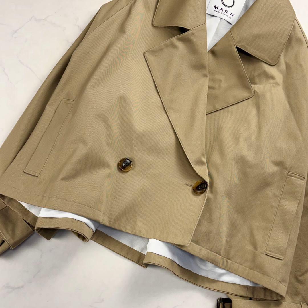 2024✨MARW UNITED ARROWS ショートトレンチコート 春先◎