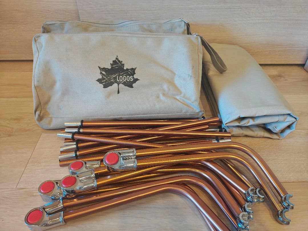 LOGOS ロゴス 軽量コット ポータブルアッセムプットベッド 2セットまとめ売