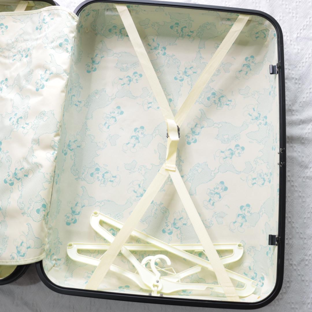 希少！特大サイズ！ミッキーマウス　スーツケース　キャリーバッグ 軽量カーボン素材