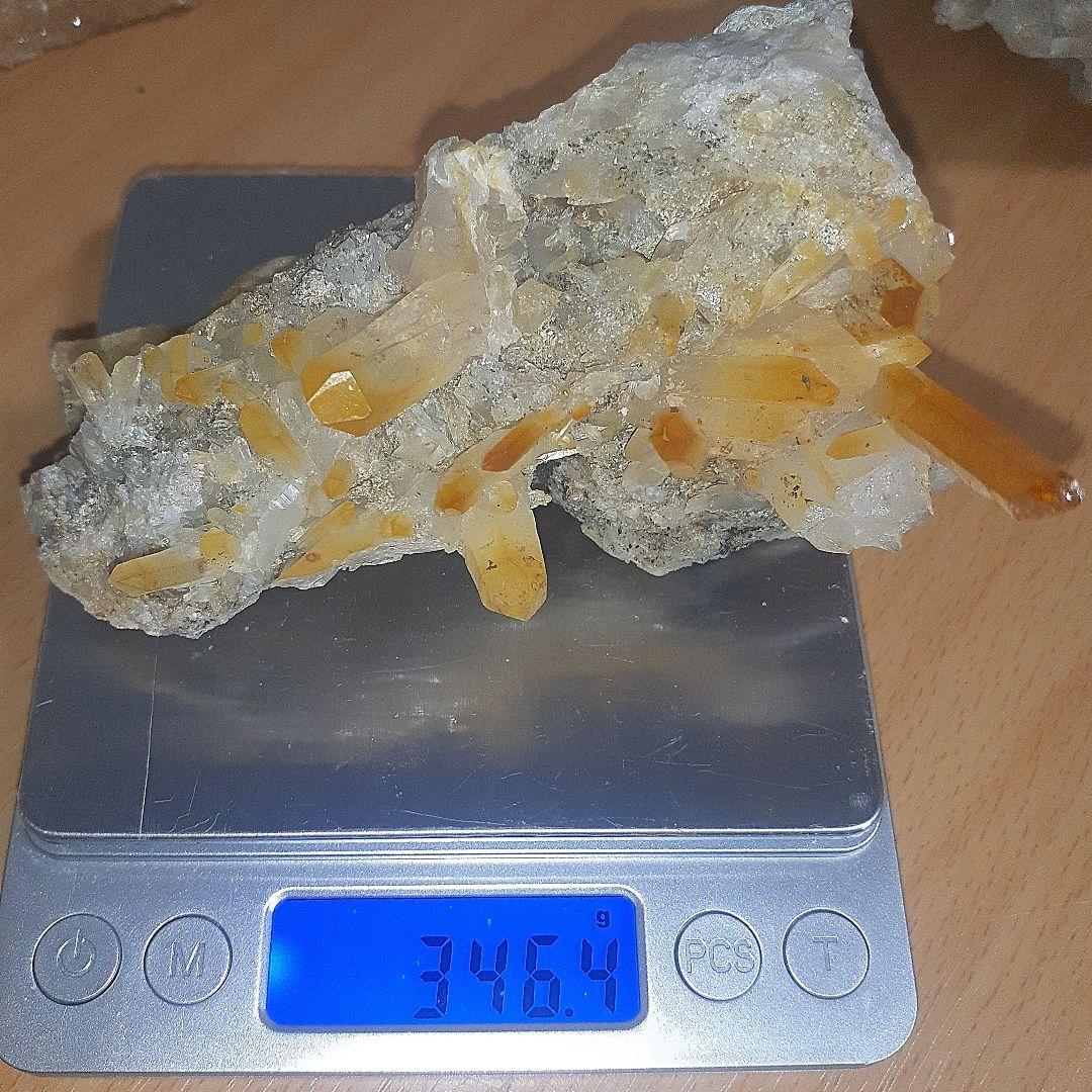 高品質　ゴールデンヒーラークォーツ　クラスター
