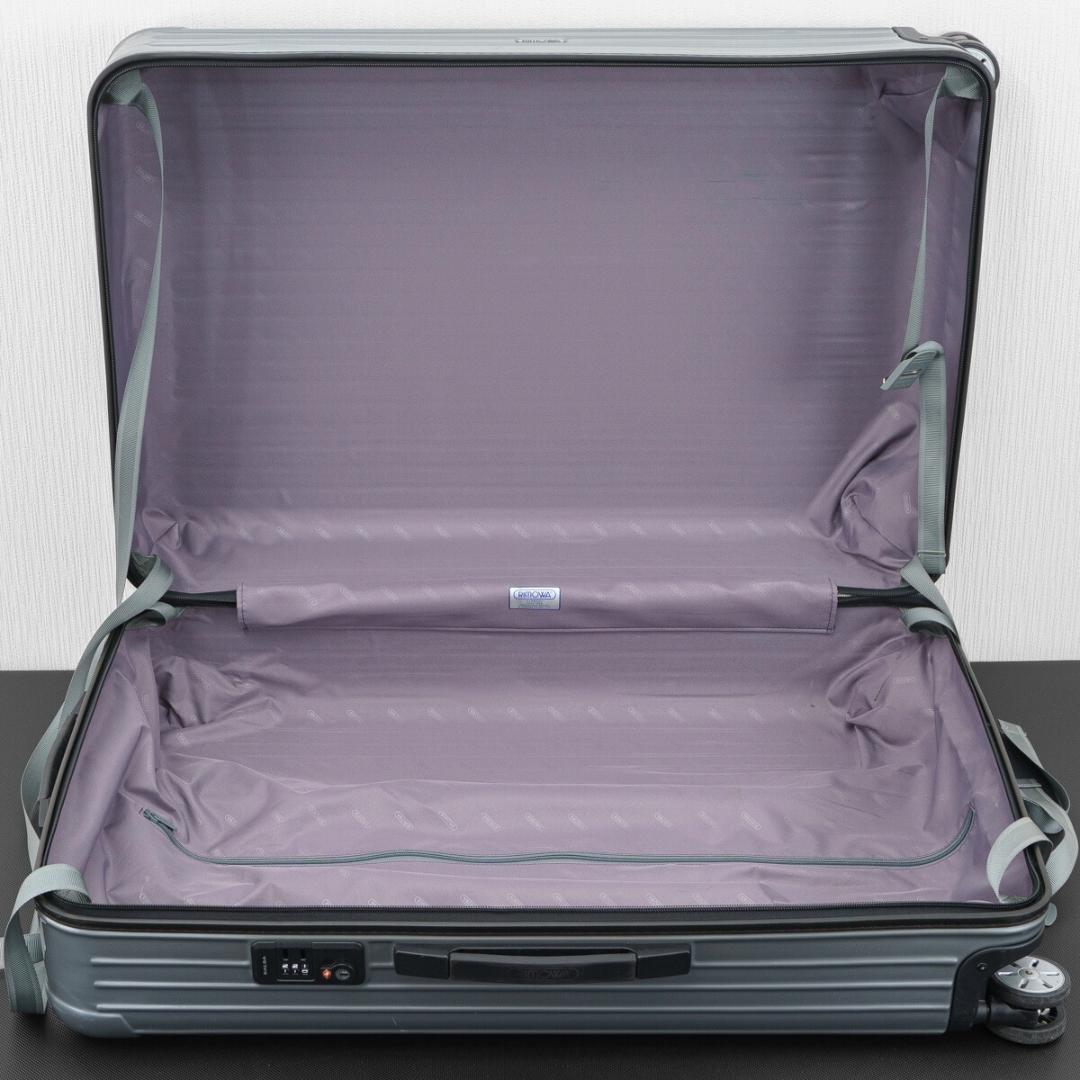 美品 リモワ サルサ 最大容量 104L 4輪 TSAロック シルバー XL
