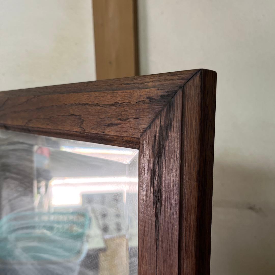 made in USA 木製 全身鏡 ヴィンテージ