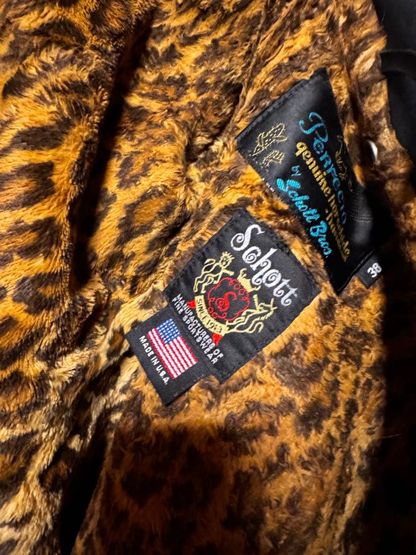 Schott × WACKO MARIA ワンスター ダブルライダース 38