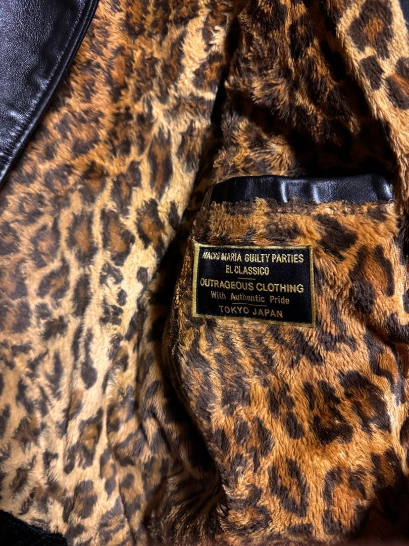 Schott × WACKO MARIA ワンスター ダブルライダース 38