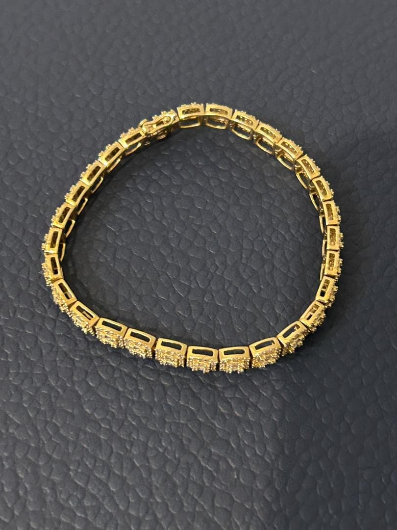 アヴァランチ ゴールド ダイヤモンド ブレスレット